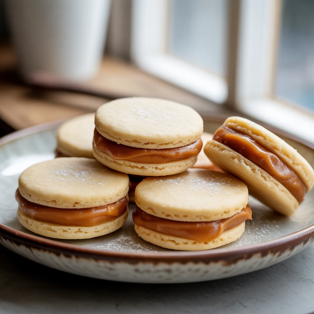 Bake Perfect Alfajores: Soft Cornstarch Cookies with Dulce de Leche